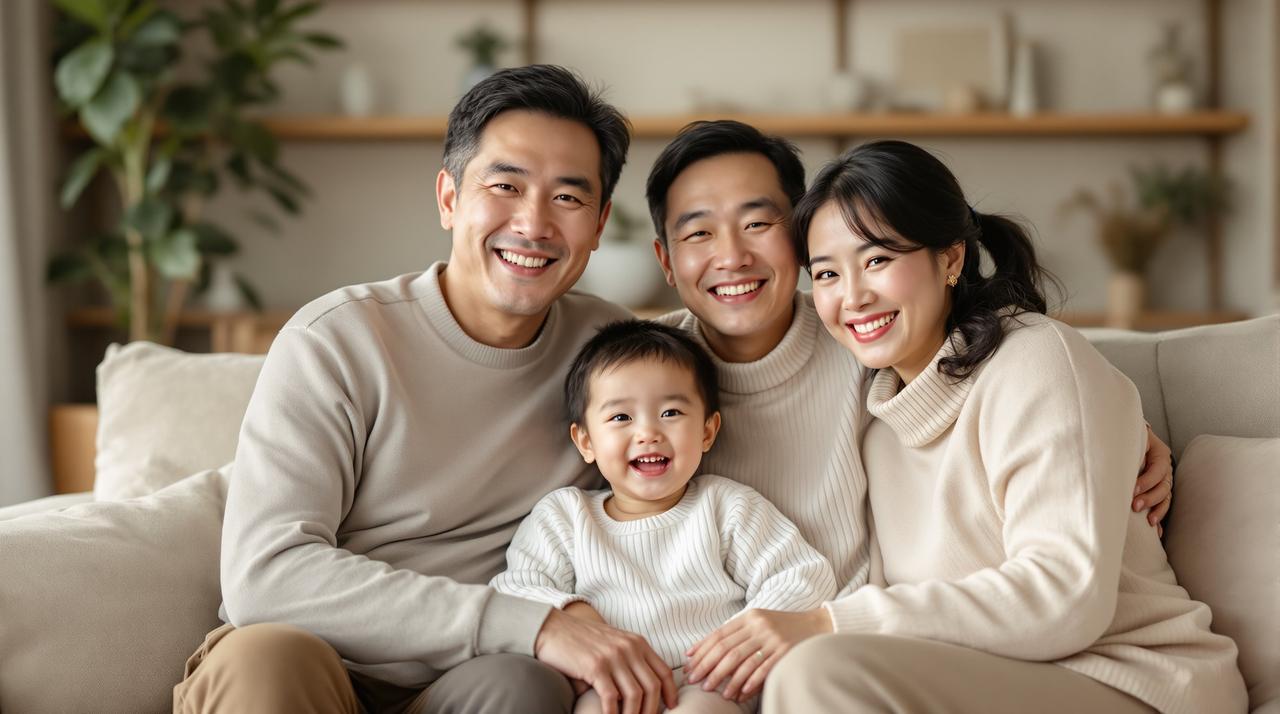 AI漫剧黄豆新闻 - 《家有好事光》温情上线，三代同堂的幸福故事