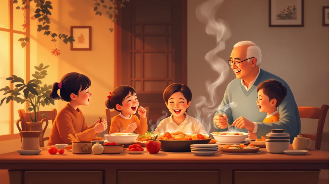 AI漫剧黄豆精选作品 - 家有好事光，家庭和睦类温情短剧